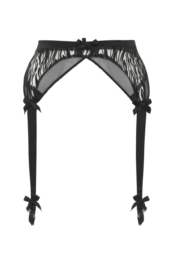 Clearance For Love & Lemons Millie Garter Belt Black