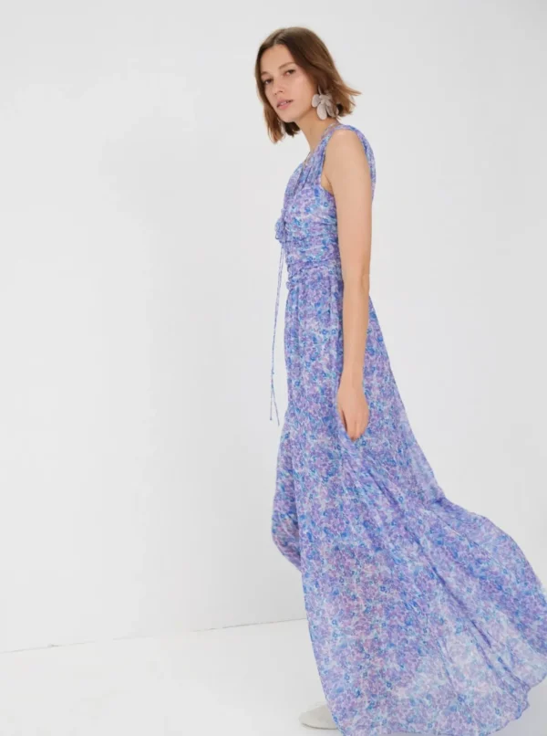 Shop For Love & Lemons Mindy Maxi Dress Purple