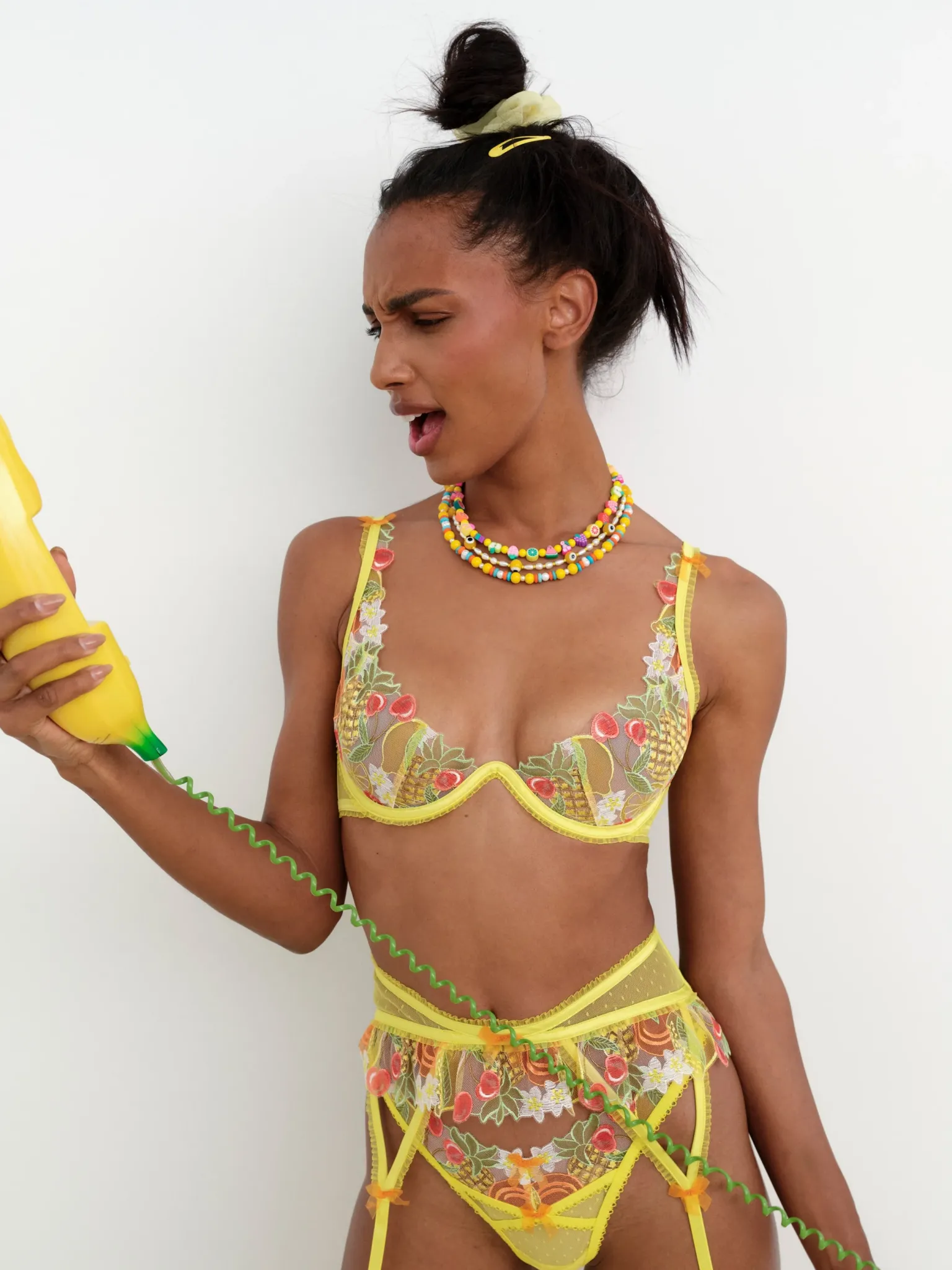 mirabelle_underwire_bra_2.webp Sale For Love & Lemons Mirabelle Underwire Bra Yellow