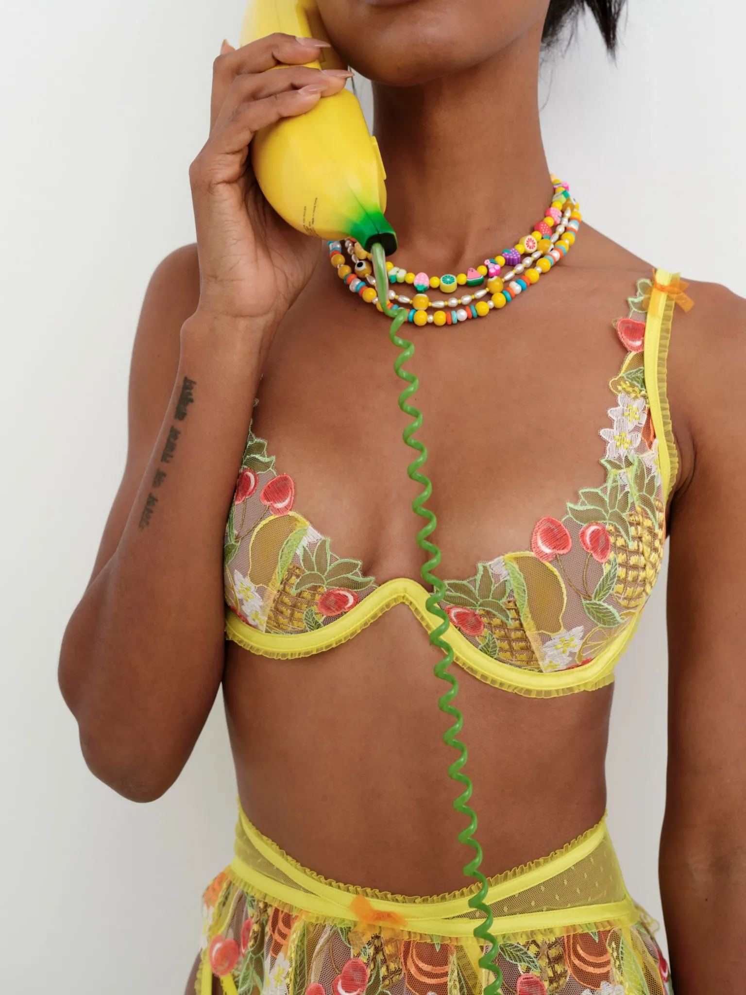 mirabelle_underwire_bra_6.webp Sale For Love & Lemons Mirabelle Underwire Bra Yellow