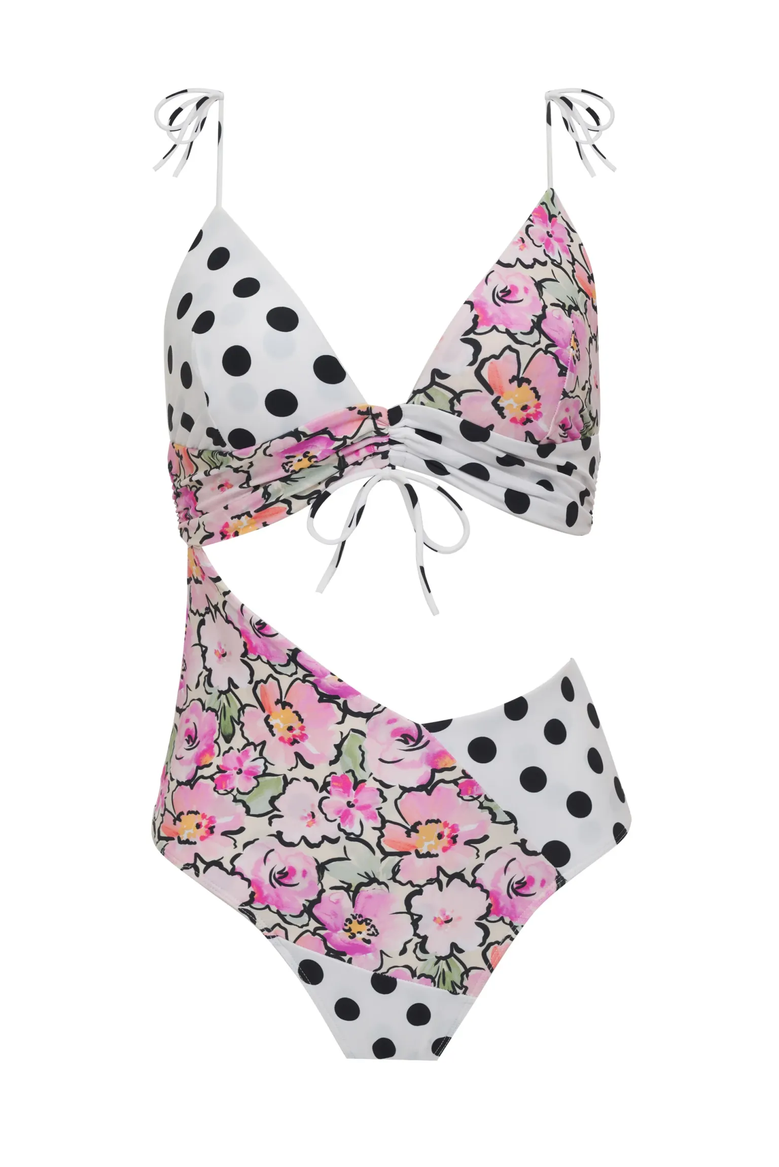 neapolitan_one_piece_4.webp New For Love & Lemons Neapolitan One Piece White