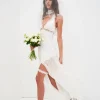 Cheap For Love & Lemons Nicola Bridal Gown White