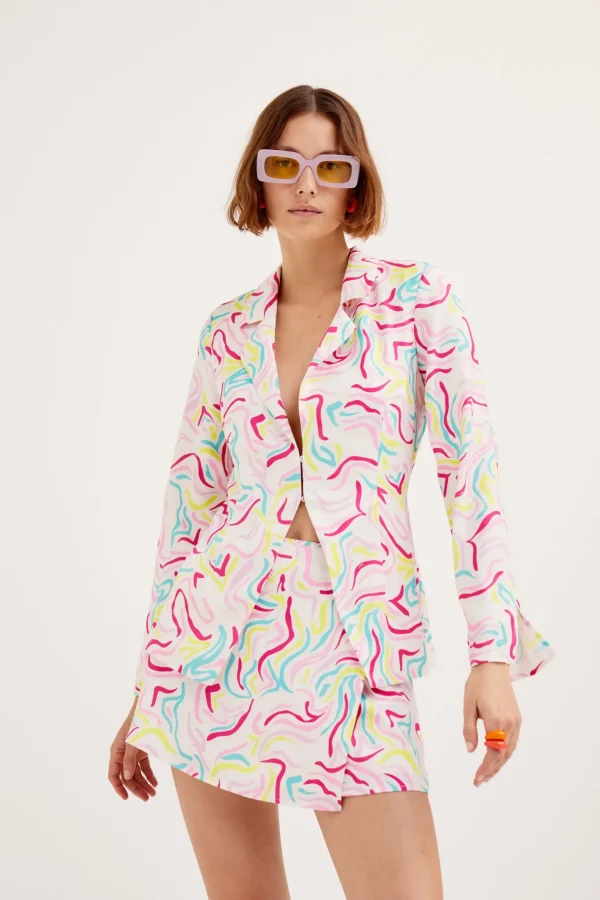 Best For Love & Lemons Noah Top White