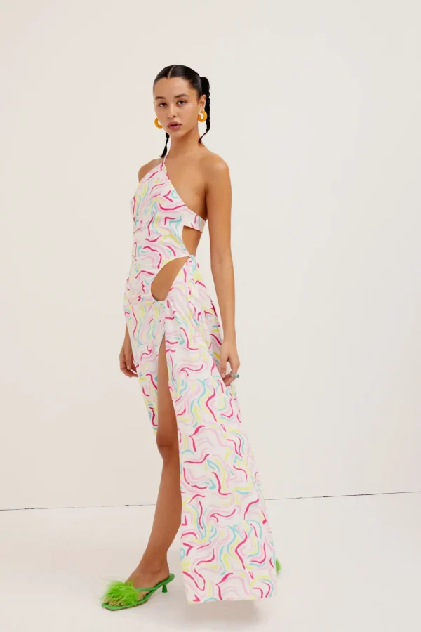 Flash Sale For Love & Lemons Palmer Maxi Dress White