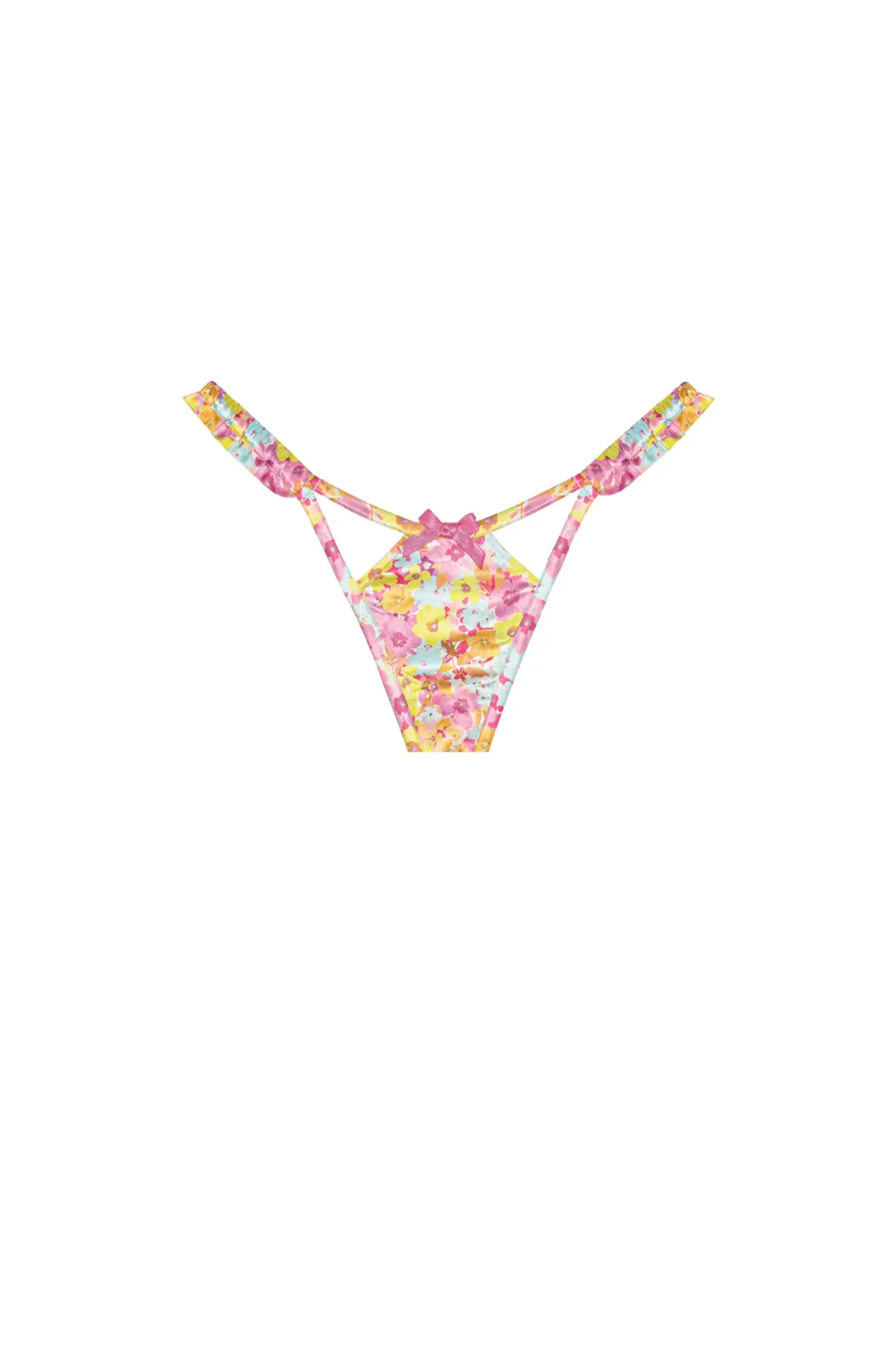 pastel_punch_panty_3.webp Outlet For Love & Lemons Pastel Punch Panty Pink