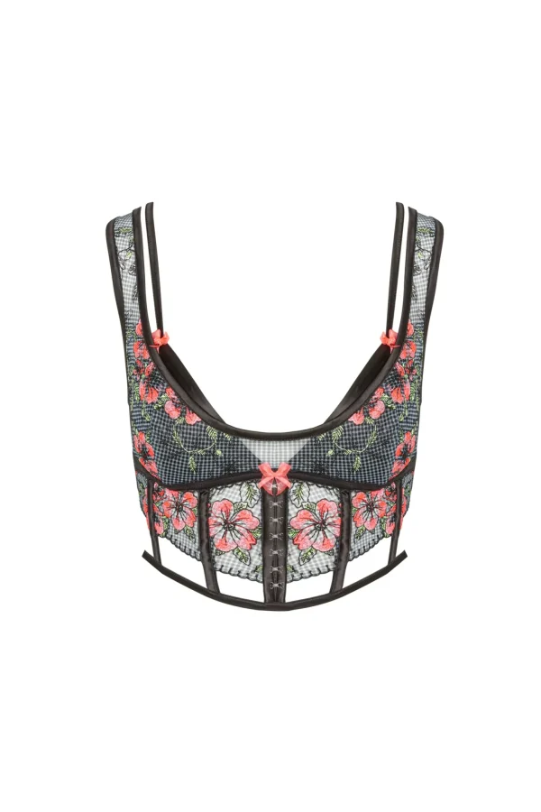 Flash Sale For Love & Lemons Penelope Bustier Black