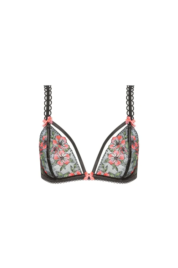 Hot For Love & Lemons Penelope Underwire Bra Black