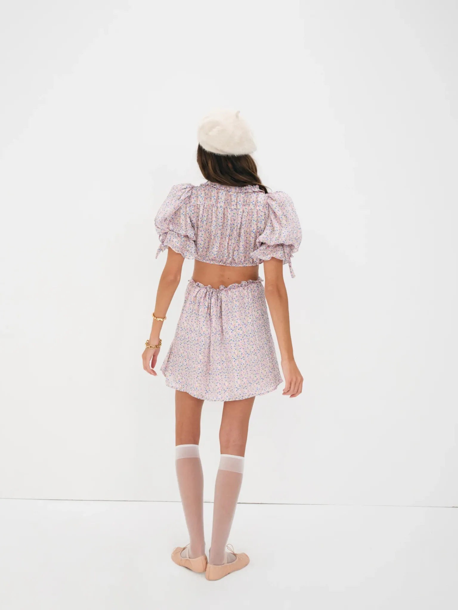 phoebe_mini_dress_2.webp Best For Love & Lemons Phoebe Mini Dress Blue