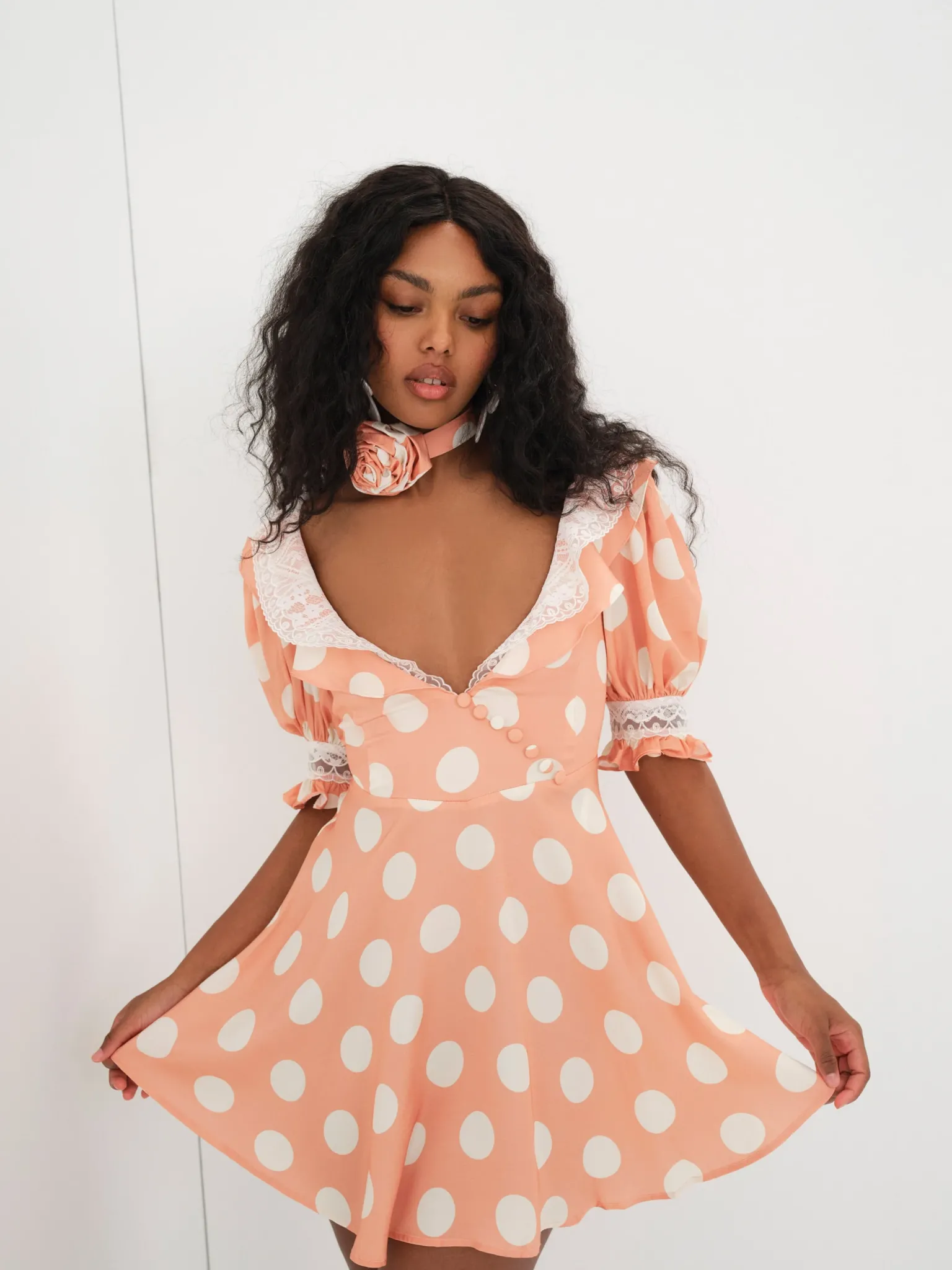 raisa_mini_dress_3-1.webp Shop For Love & Lemons Raisa Mini Dress Orange