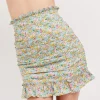 Online For Love & Lemons Raleigh Mini Skirt Blue
