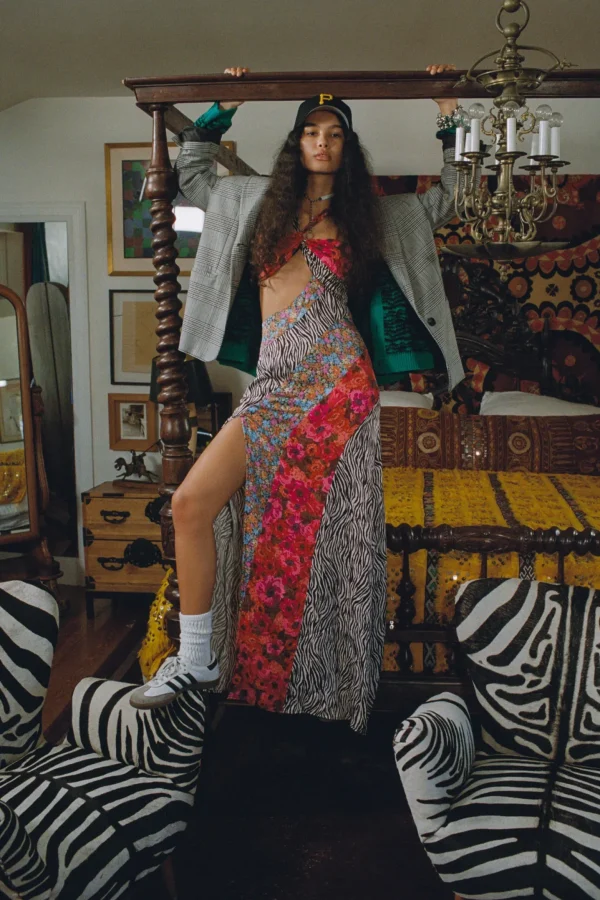 Flash Sale For Love & Lemons Rita Maxi Dress Red