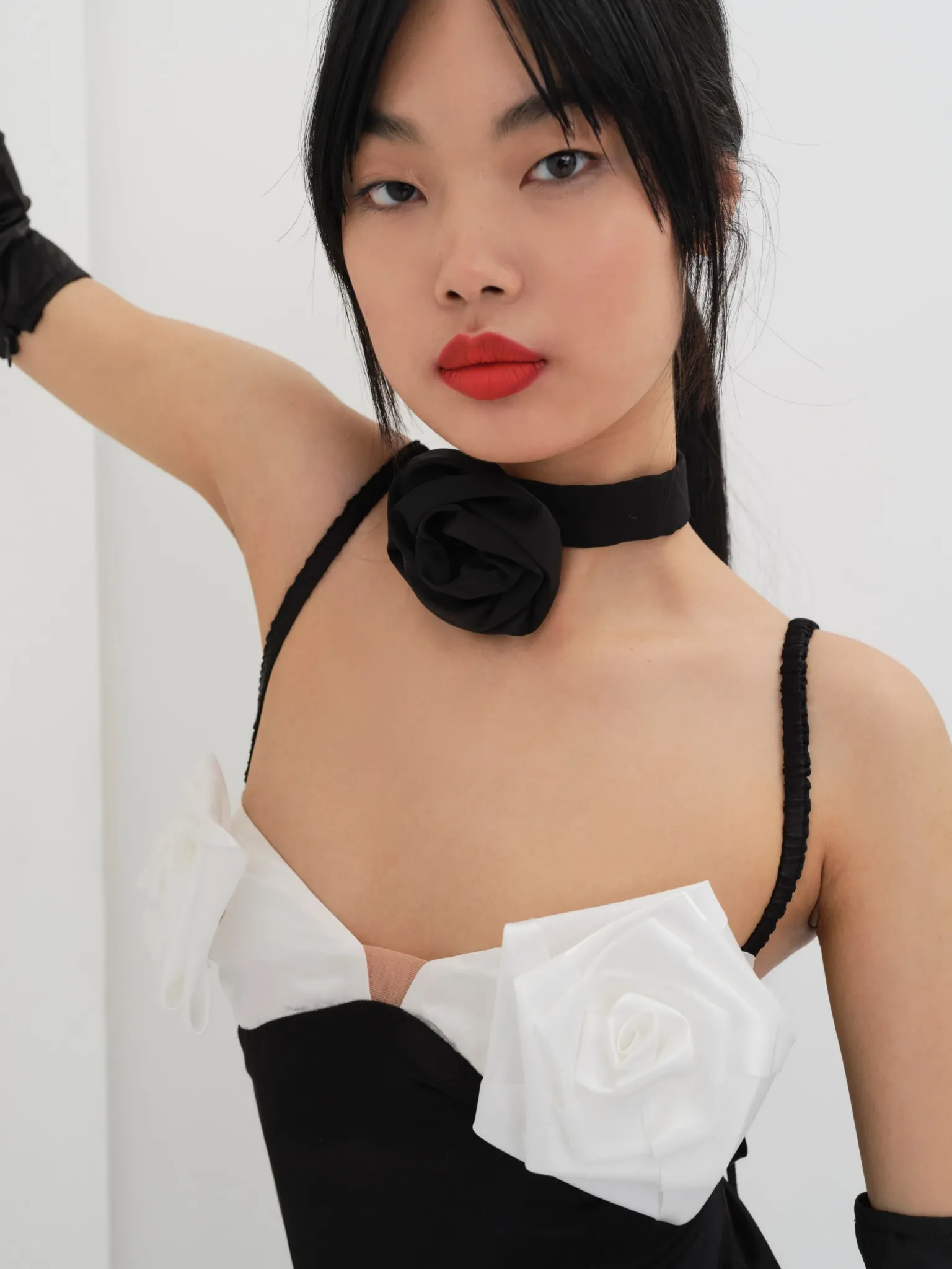 rita_midi_dress_1.webp Outlet For Love & Lemons Rita Midi Dress Black