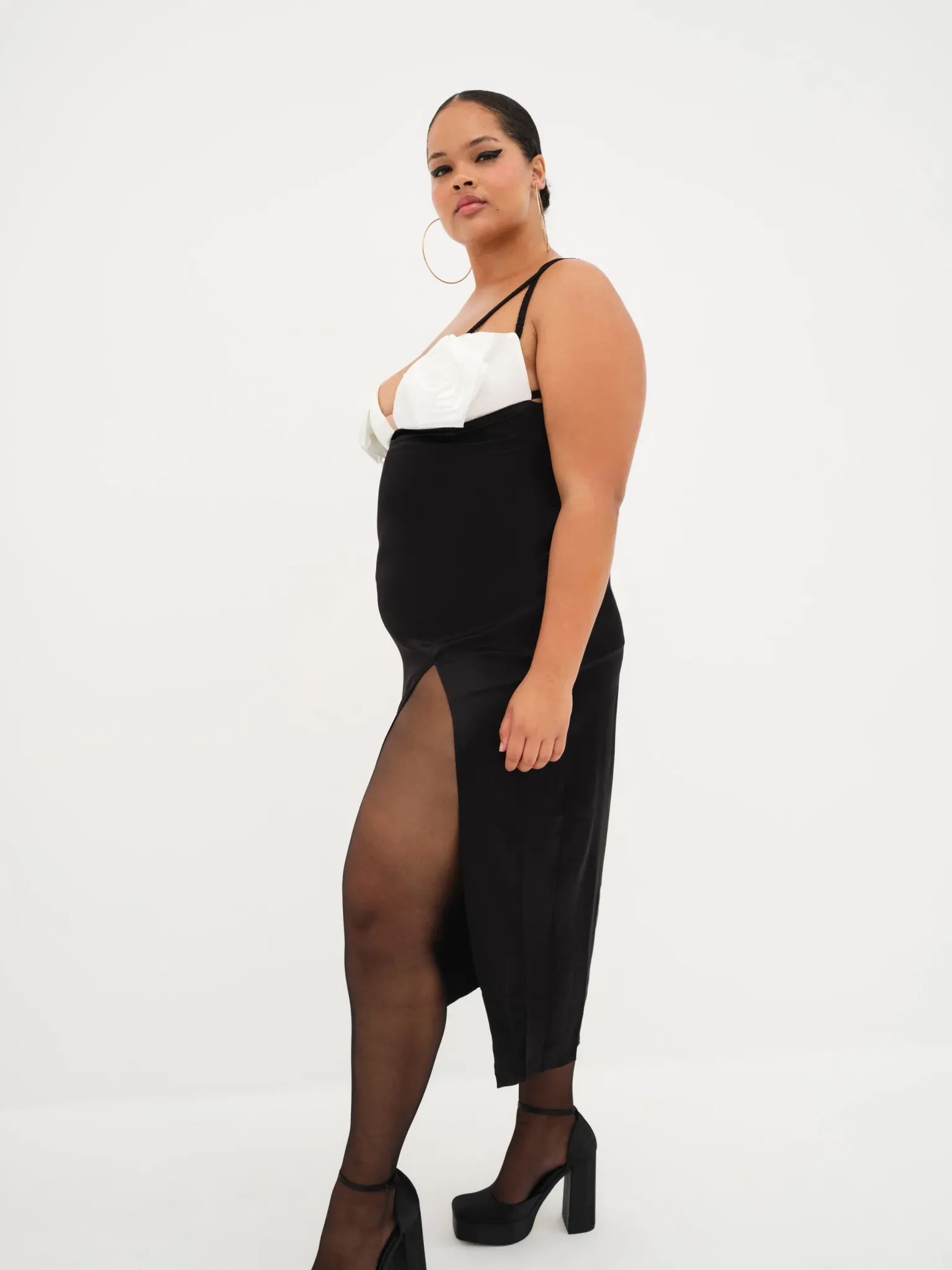 rita_midi_dress_8.webp Outlet For Love & Lemons Rita Midi Dress Black