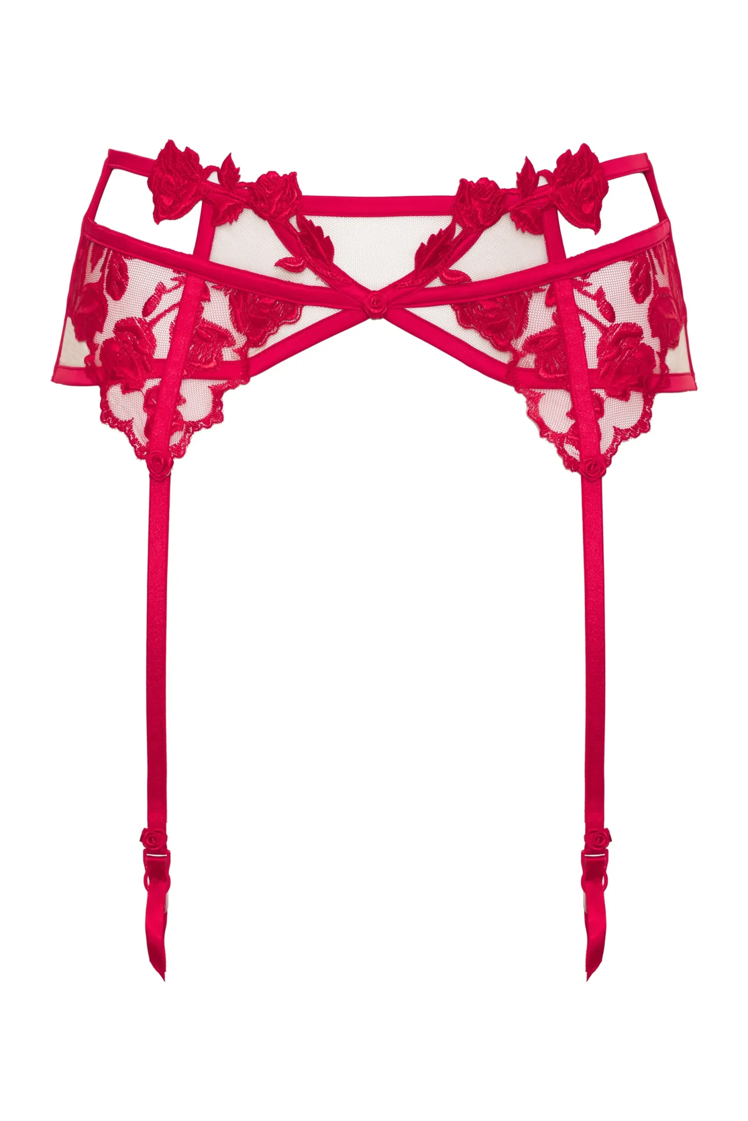 romantic_roses_garter_5.webp Best Sale For Love & Lemons Romantic Roses Garter Red
