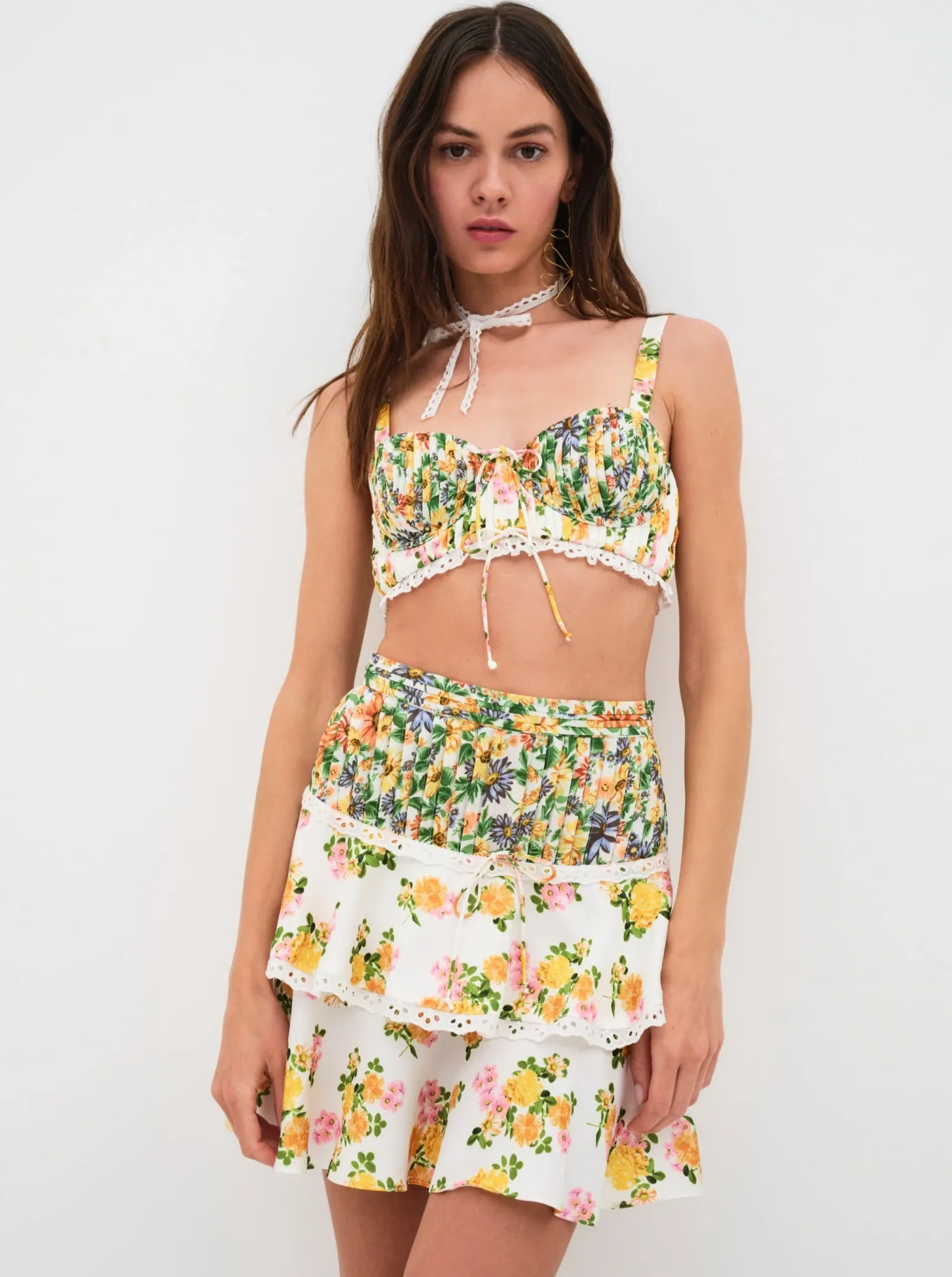 rosalyn_crop_top_0.webp Outlet For Love & Lemons Rosalyn Crop Top Multi