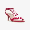 Cheap For Love & Lemons Rosie Heels Red