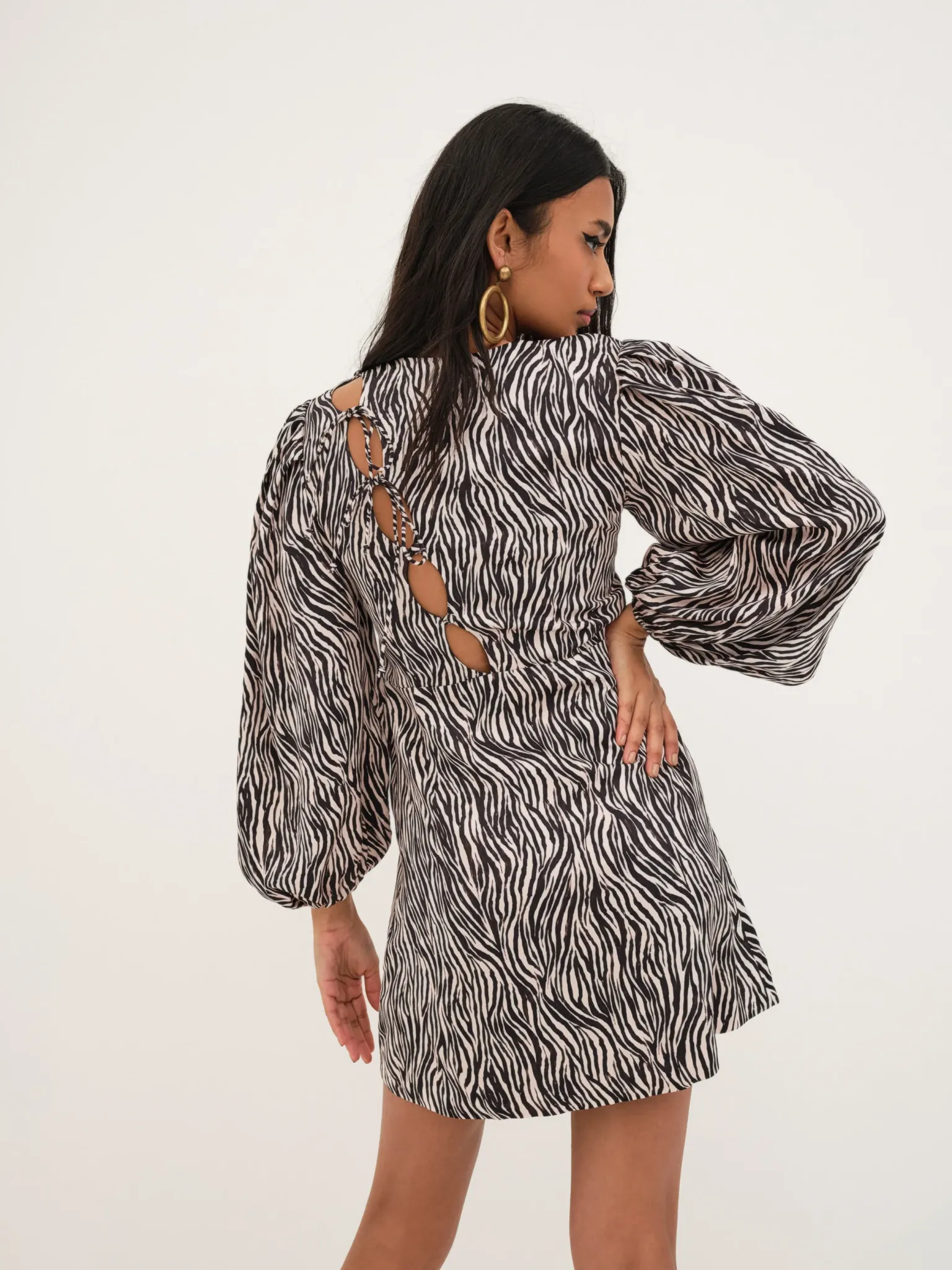 rosita_mini_dress_1.webp Shop For Love & Lemons Rosita Mini Dress Black