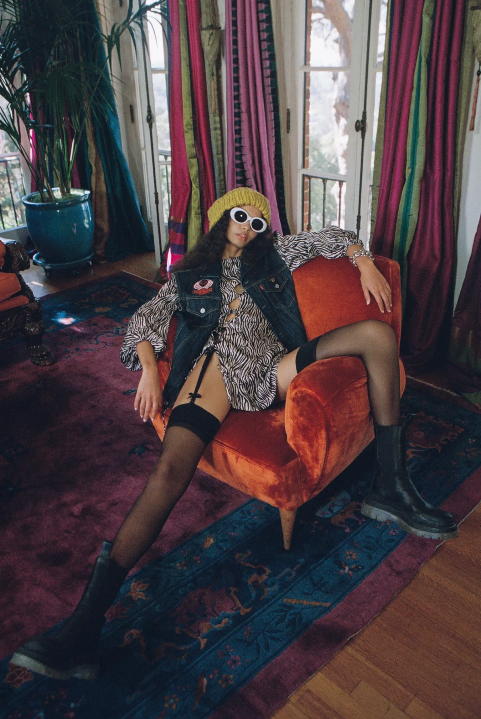 rosita_mini_dress_9.webp Shop For Love & Lemons Rosita Mini Dress Black