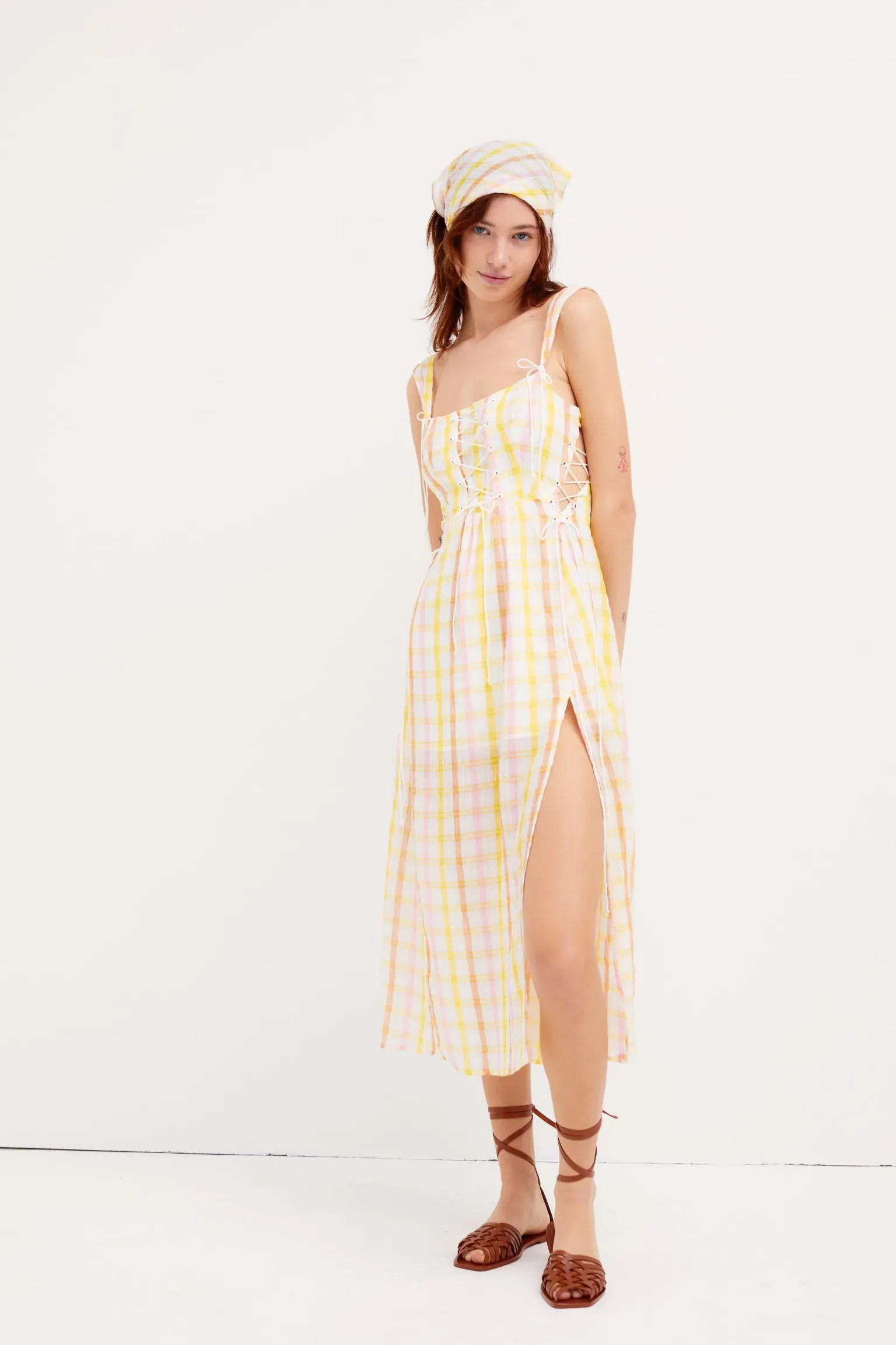 rue_midi_dress_2.webp Clearance For Love & Lemons Rue Midi Dress Yellow