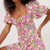 Cheap For Love & Lemons Sasha Mini Dress Pink
