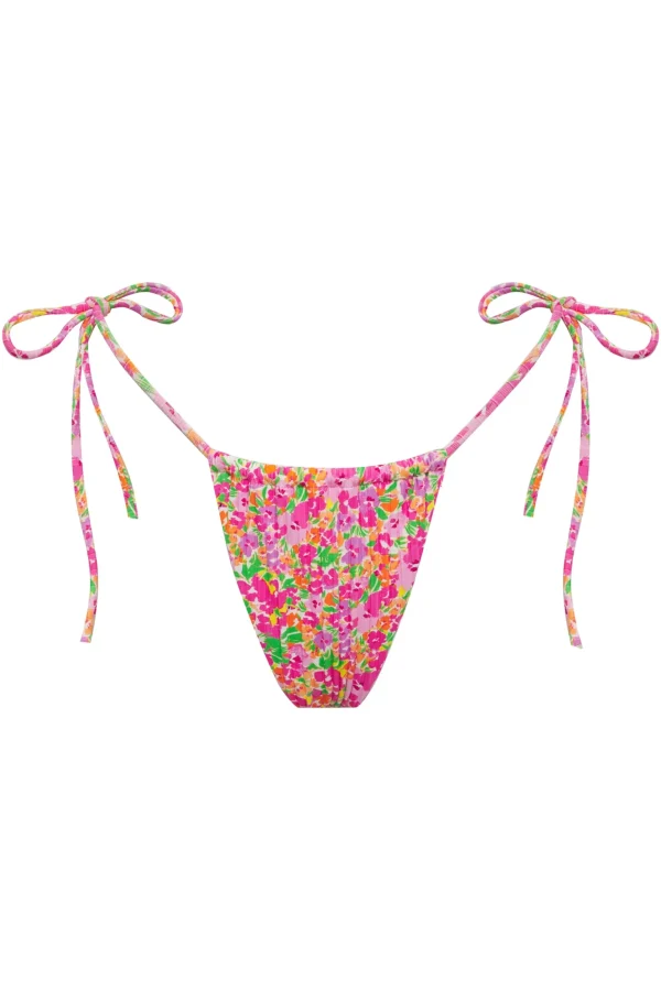 Outlet For Love & Lemons Sidra Swim Bottom Pink