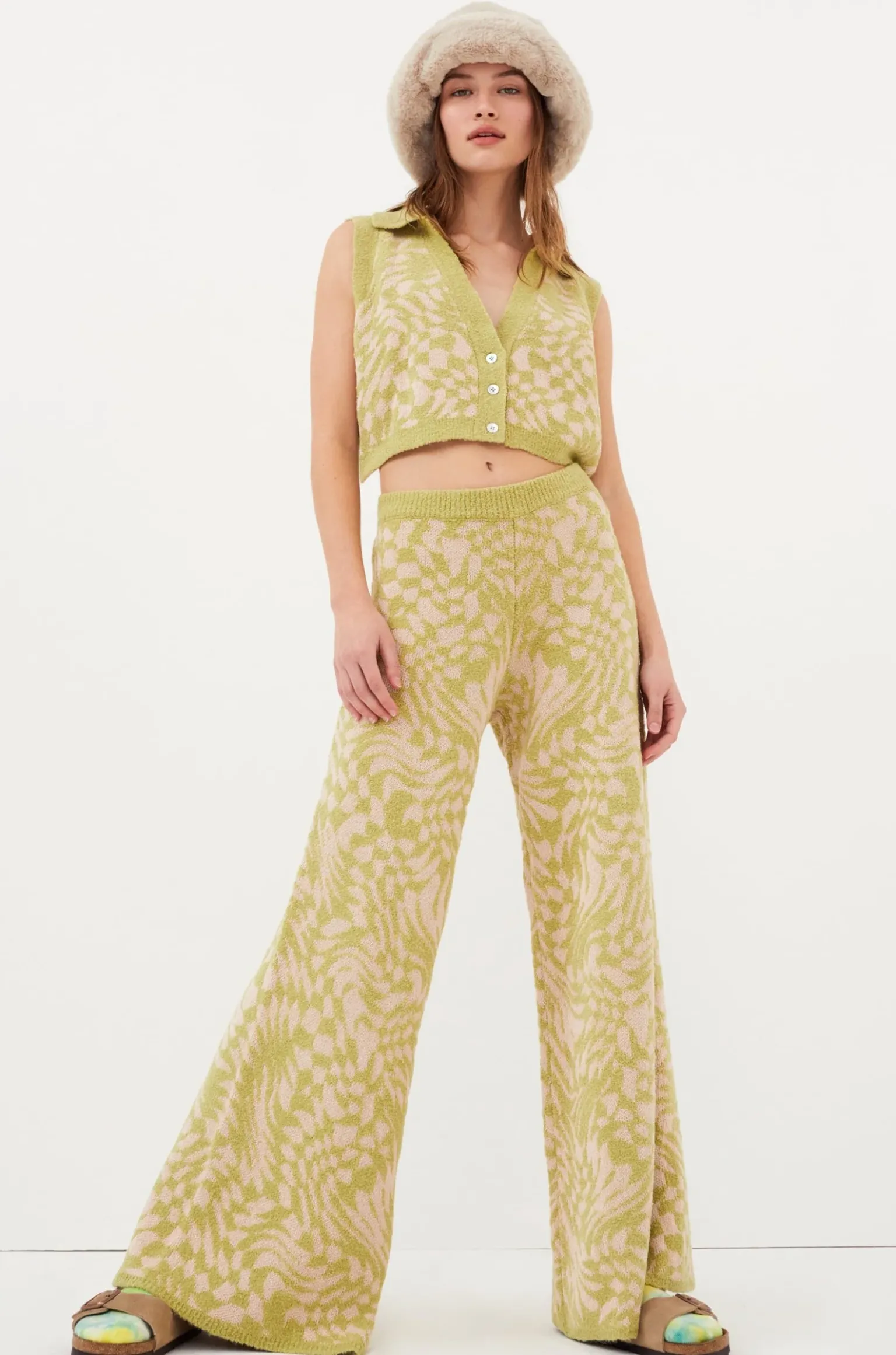 simone_top_3.webp Outlet For Love & Lemons Simone Top Green