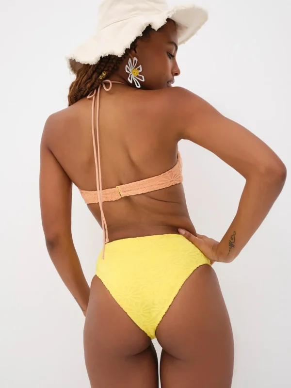 Outlet For Love & Lemons Sonny One Piece Yellow