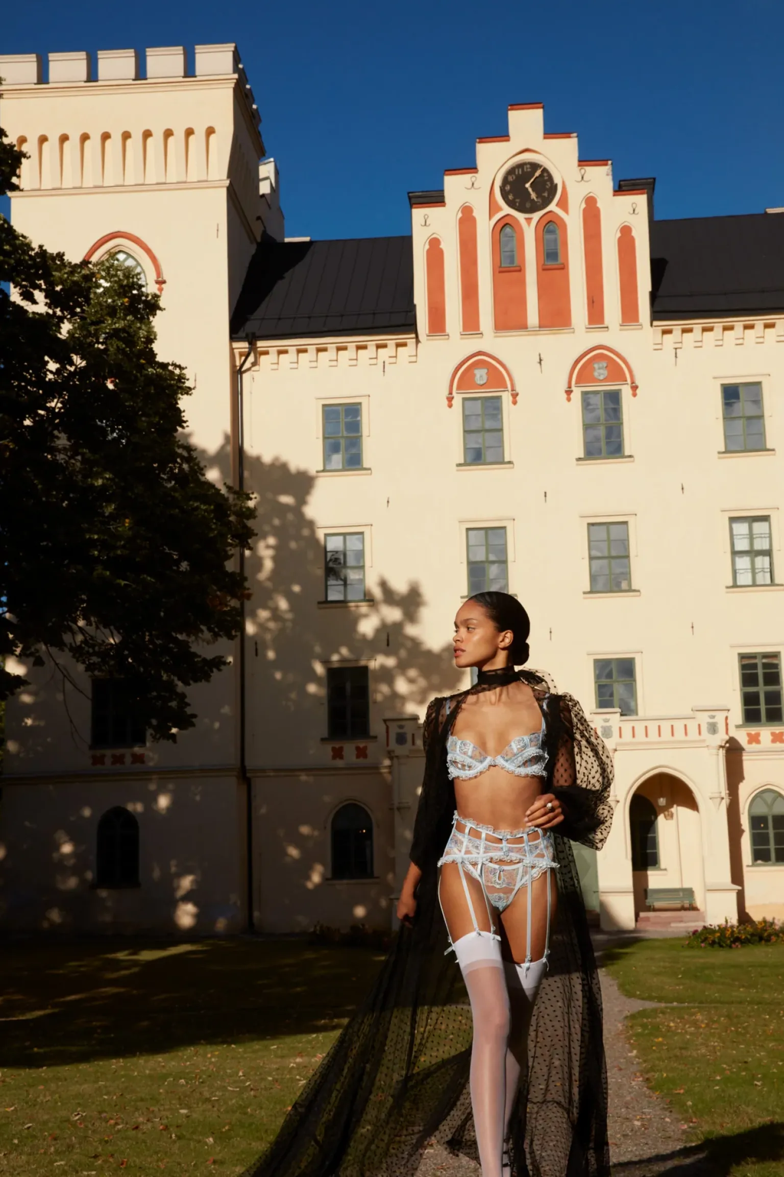 sorbet_rose_thong_panty_5.webp Store For Love & Lemons Sorbet Rose Thong Panty Blue