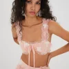 Discount For Love & Lemons Sorcha Bra Top Orange