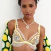 Clearance For Love & Lemons Summer Lovin' Underwire Bra Ivory