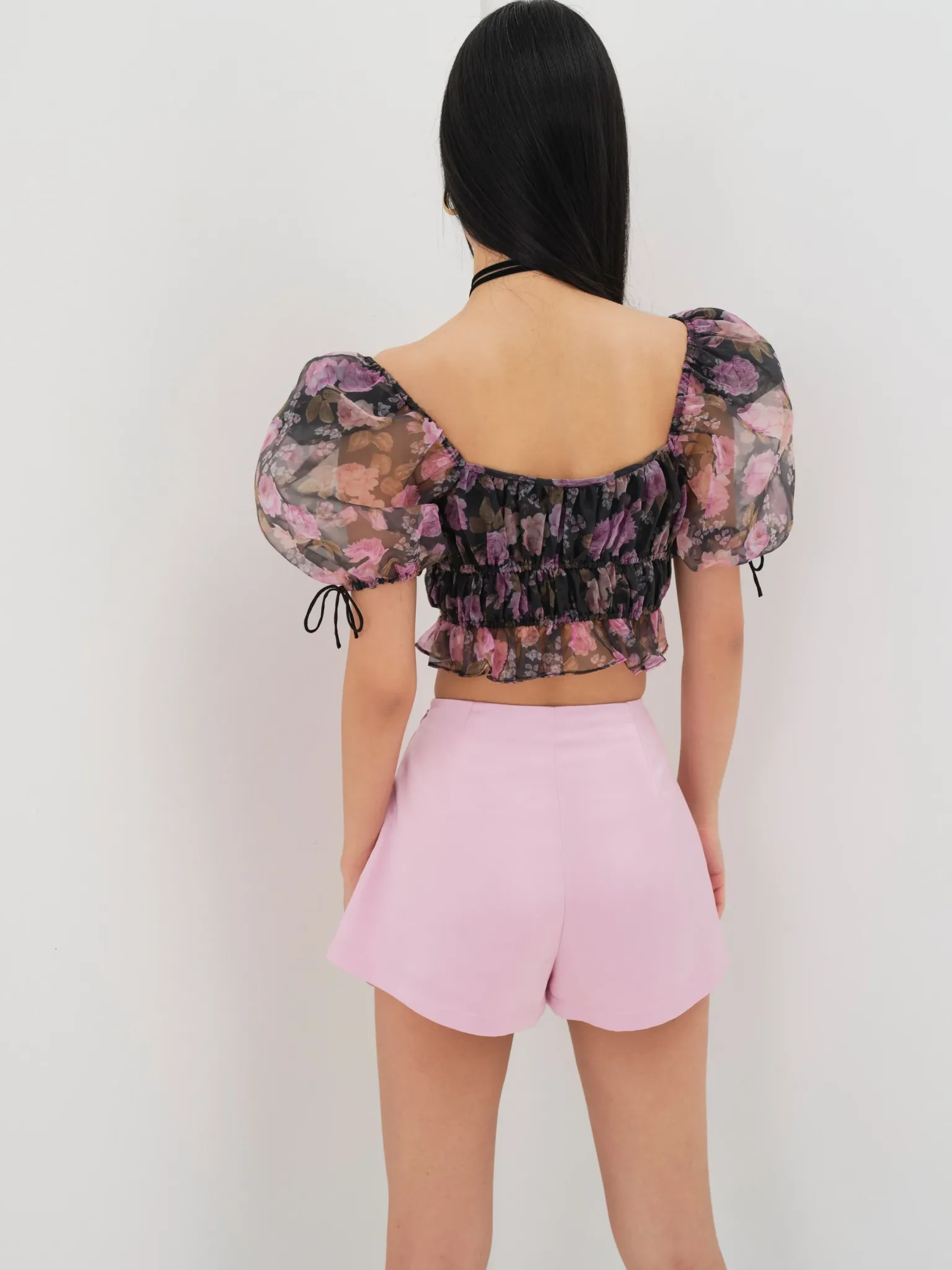 sunshine_crop_top_3.webp Hot For Love & Lemons Sunshine Crop Top Black