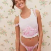 Hot For Love & Lemons Sweet Cherries Corset Pink