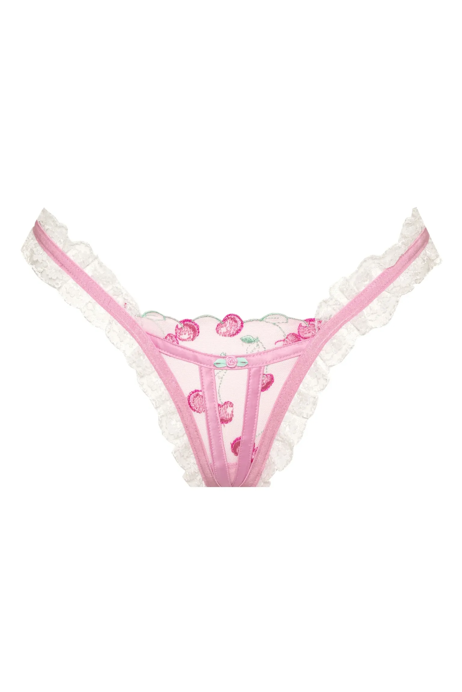 sweet_cherries_panty_6.webp Flash Sale For Love & Lemons Sweet Cherries Panty Pink