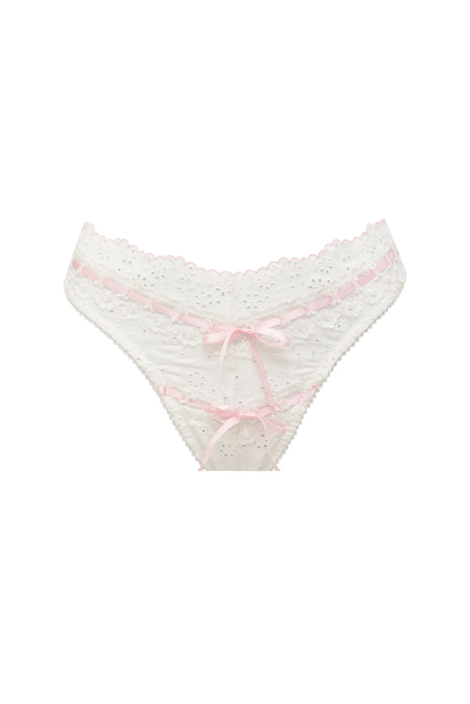 swirl_eyelet_highwaist_ch_5.webp Flash Sale For Love & Lemons Swirl Eyelet High-Waist Cheeky Panty White