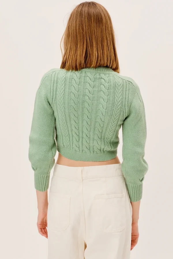 Discount For Love & Lemons Sydney Sweater Green