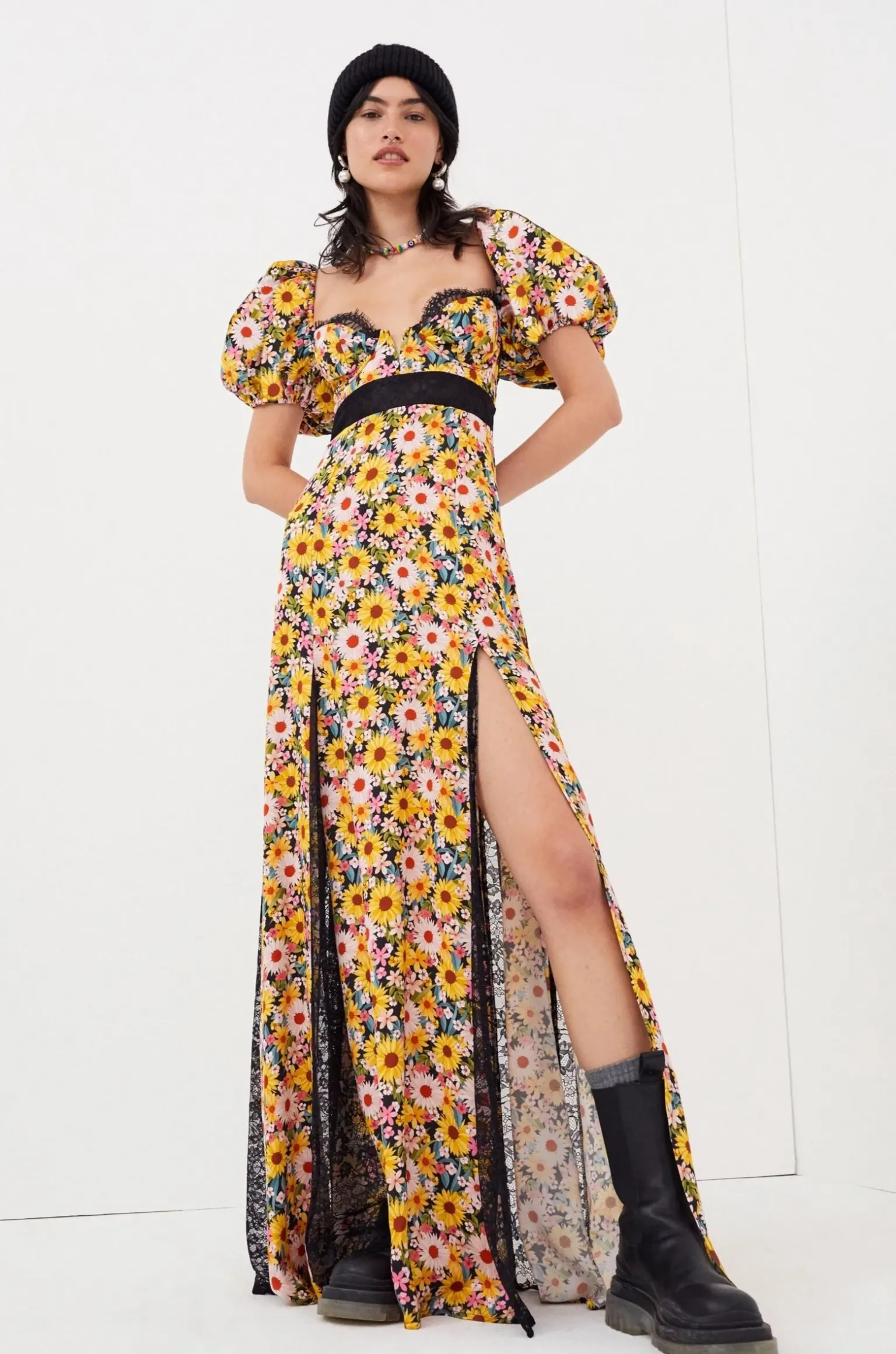 sylvia_maxi_dress_0.webp Shop For Love & Lemons Sylvia Maxi Dress Yellow