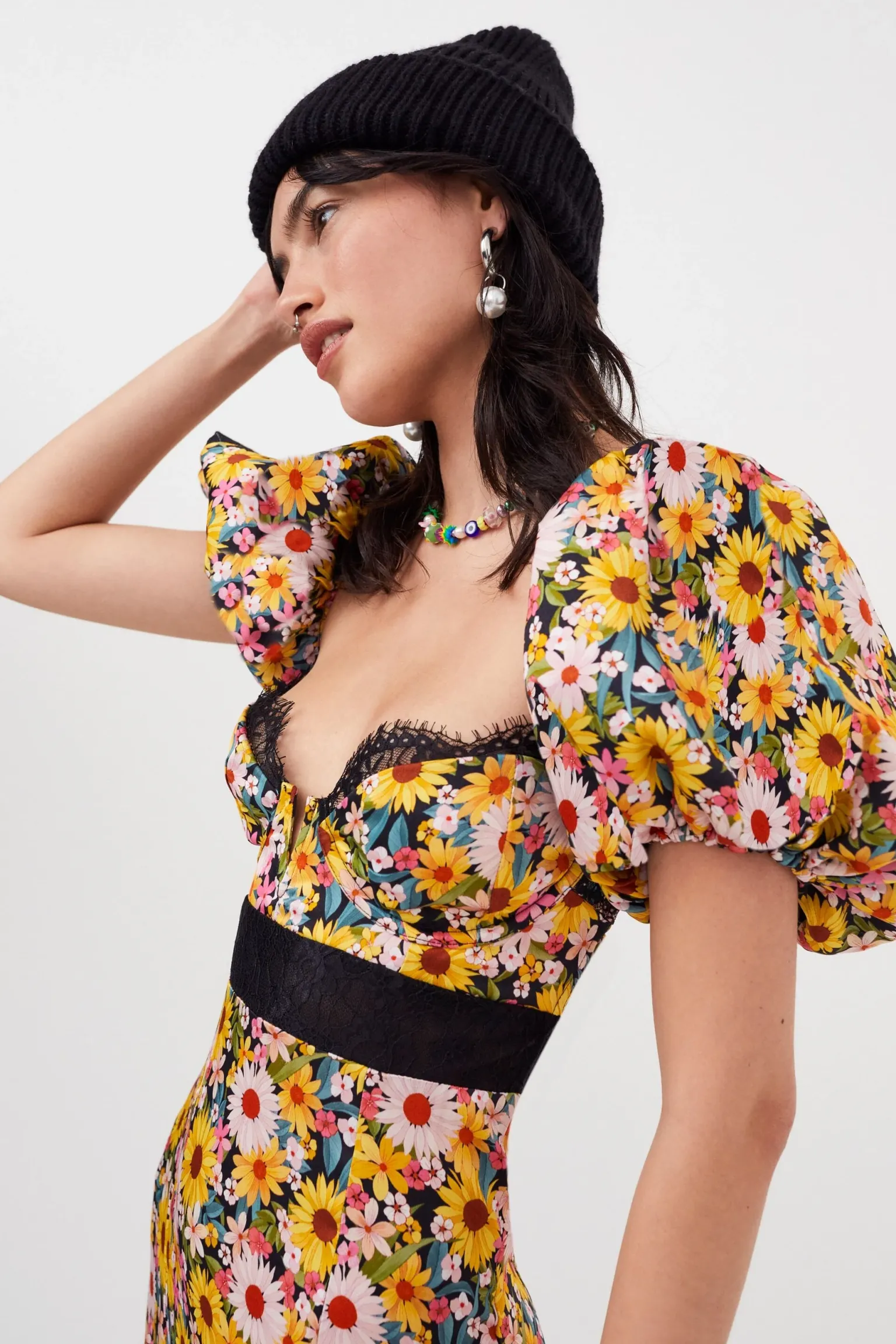 sylvia_maxi_dress_1.webp Shop For Love & Lemons Sylvia Maxi Dress Yellow