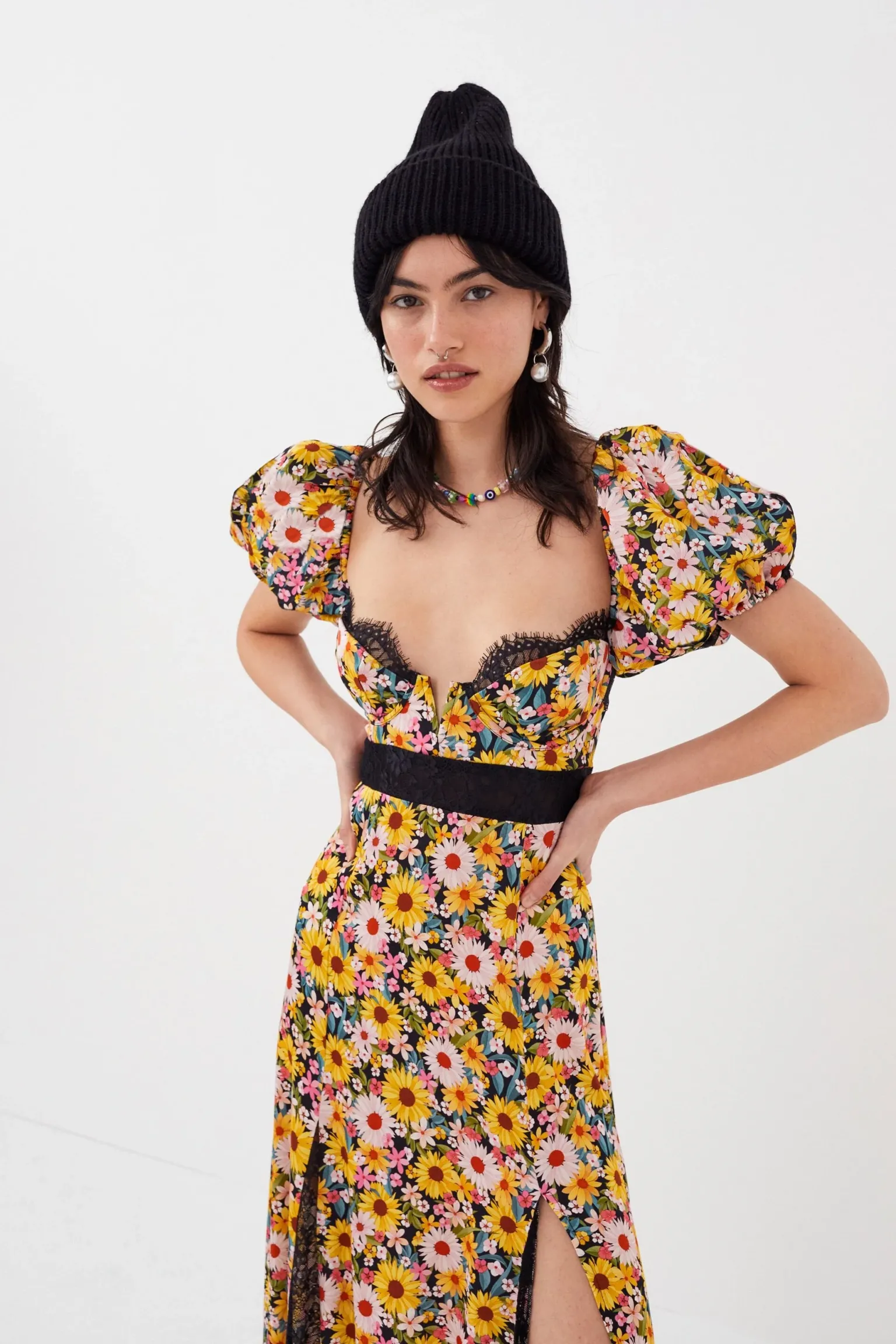 sylvia_maxi_dress_3.webp Shop For Love & Lemons Sylvia Maxi Dress Yellow