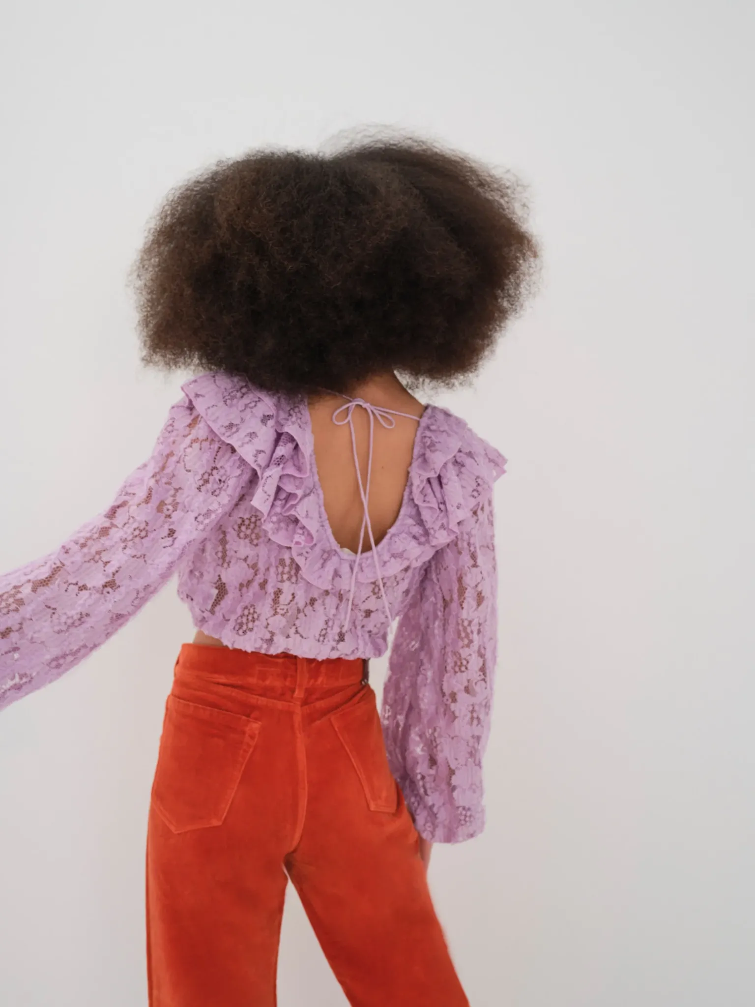 tatiana_blouse_3.webp Clearance For Love & Lemons Tatiana Blouse Purple