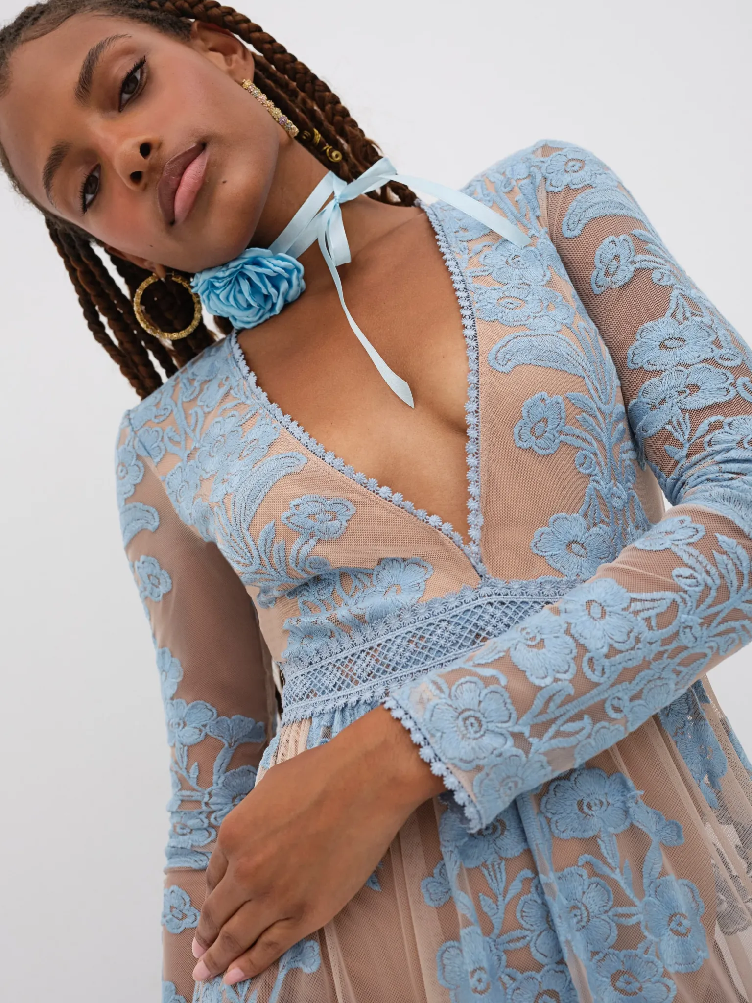 temecula_maxi_dress_1.webp Cheap For Love & Lemons Temecula Maxi Dress Blue