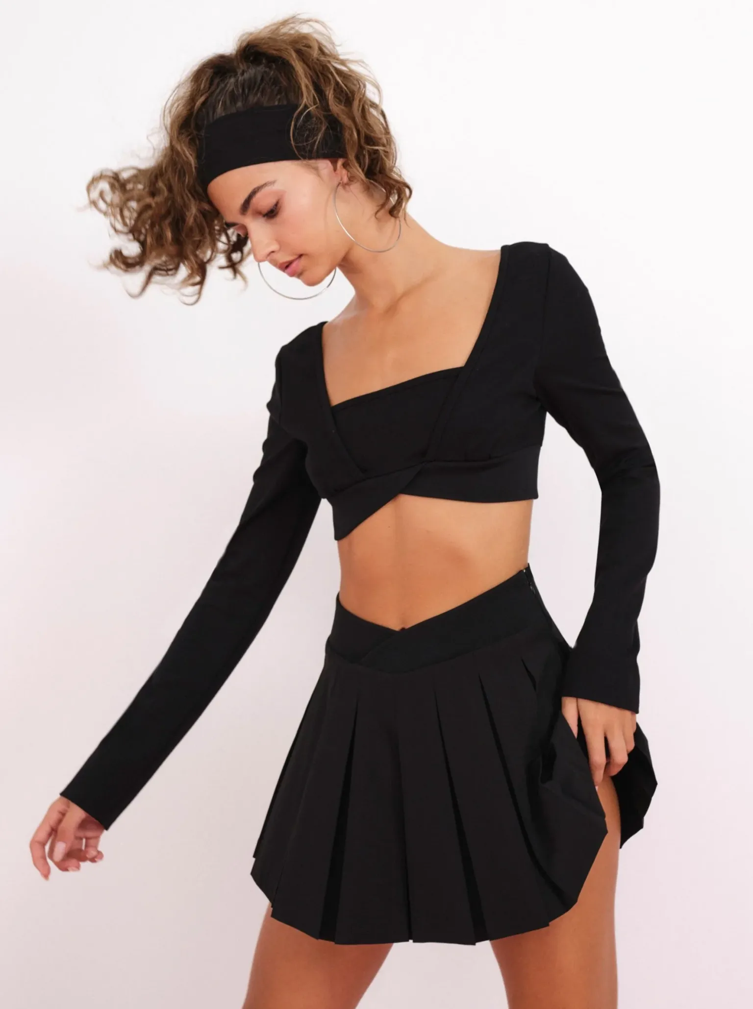 tennis_skirt_1.webp Flash Sale For Love & Lemons Tennis Skirt Black