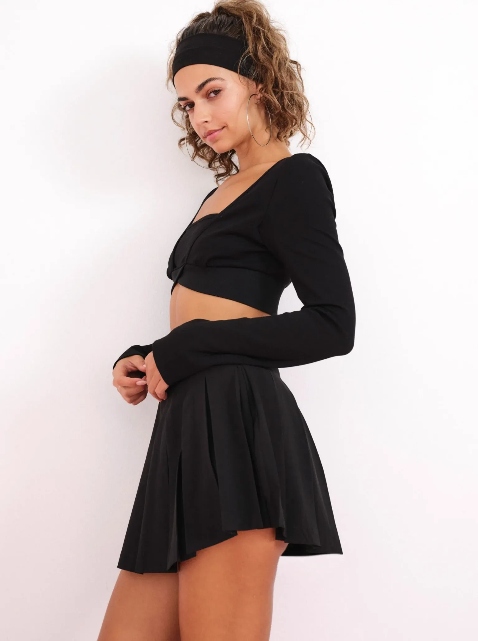 tennis_skirt_2.webp Flash Sale For Love & Lemons Tennis Skirt Black