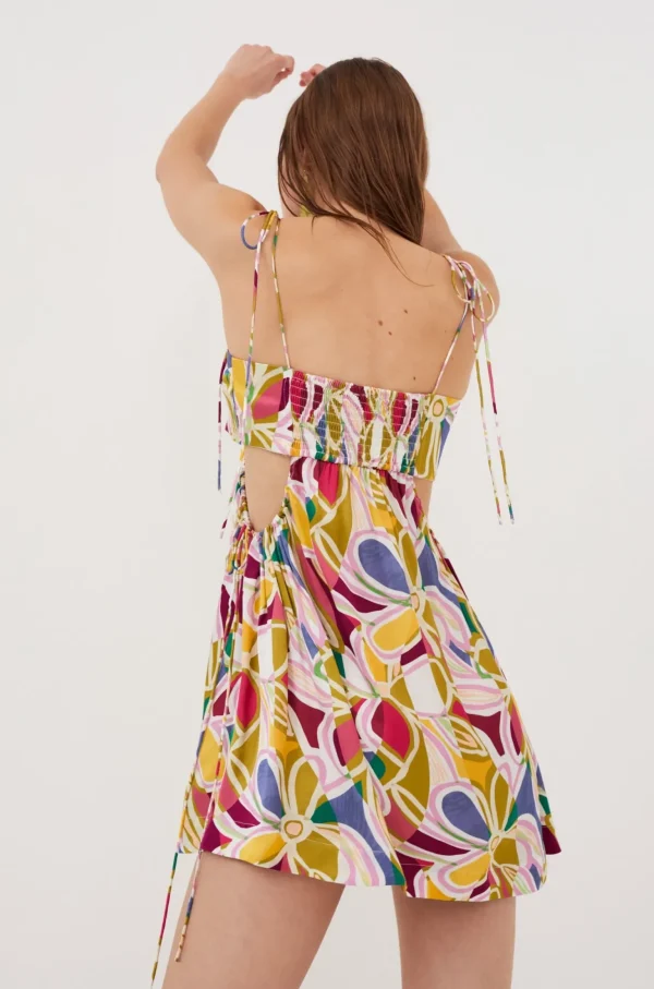 Cheap For Love & Lemons Thora Mini Dress Green