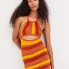 Cheap For Love & Lemons Tori Mini Dress Yellow