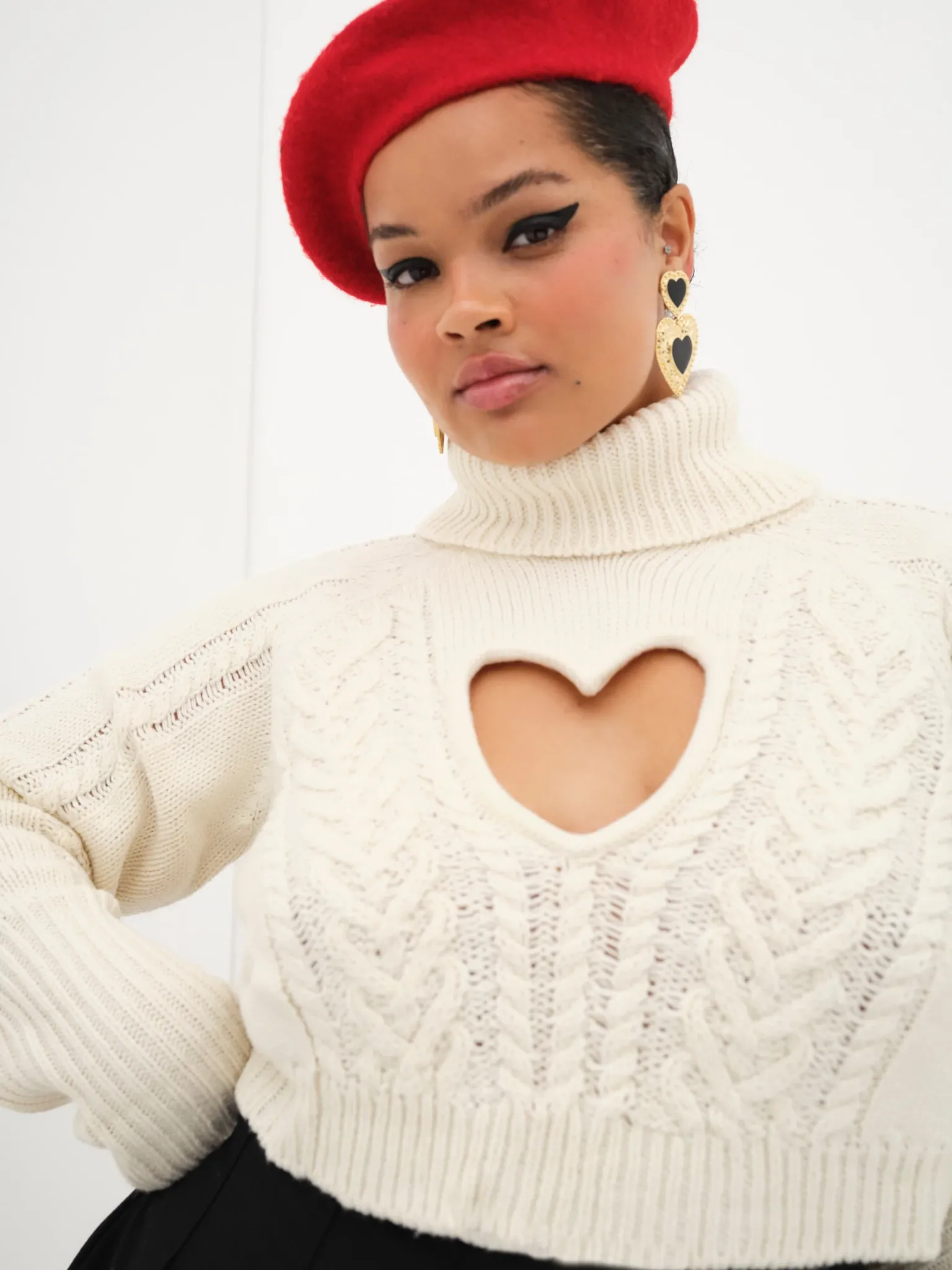 vera_cropped_cut_out_swea_8.webp Flash Sale For Love & Lemons Vera Cropped Cut Out Sweater Ivory