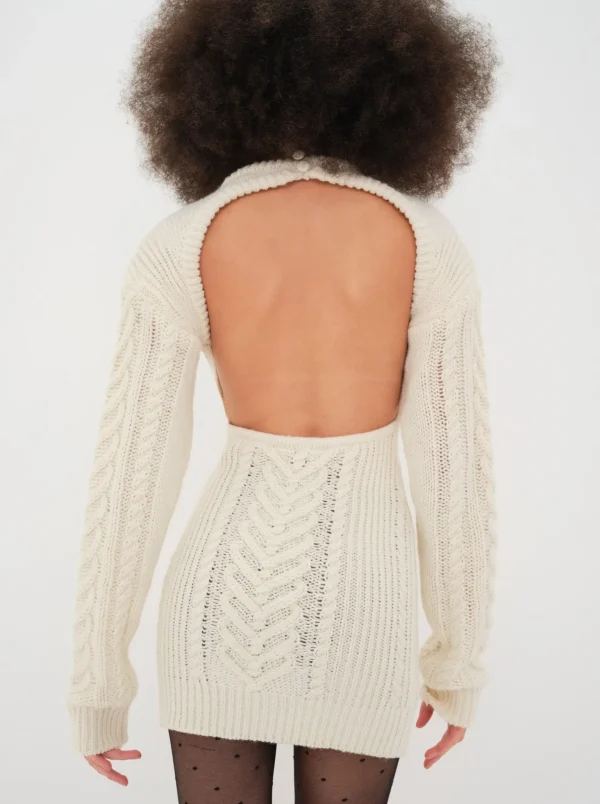 Discount For Love & Lemons Vera Cut Out Dress Ivory