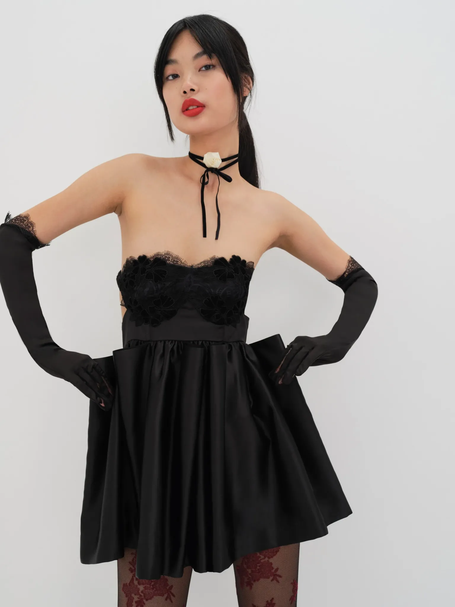 virginia_mini_dress_0.webp Best Sale For Love & Lemons Virginia Mini Dress Black