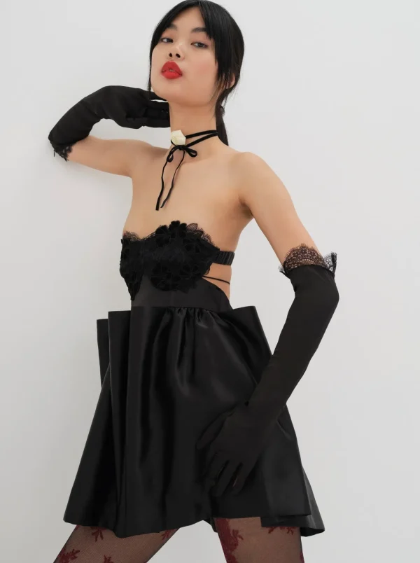 Best Sale For Love & Lemons Virginia Mini Dress Black