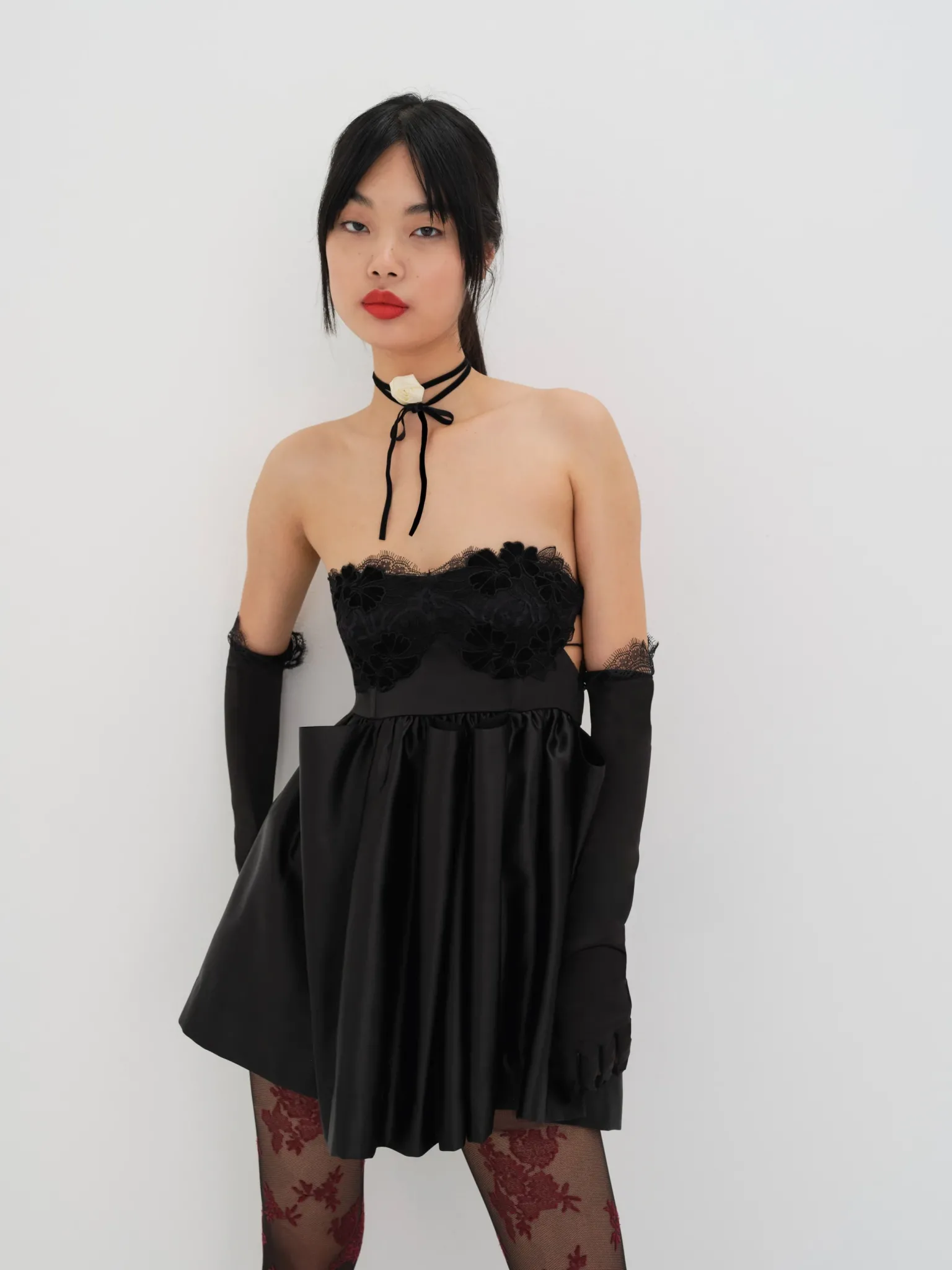 virginia_mini_dress_4.webp Best Sale For Love & Lemons Virginia Mini Dress Black