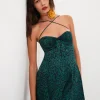 Best For Love & Lemons Wendy Mini Dress Green